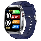 tanie Smartwatche-iMosi ET588 Inteligentny zegarek 1.96 in Inteligentny zegarek Bluetooth EKG + PPG Monitorowanie temperatury Krokomierz Kompatybilny z Android iOS Damskie Męskie Odbieranie bez użycia rąk Wodoodporny