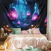 olcso Ünnepi faliszőnyegek-Függő Gobelin Trippy Tojások Faliművészet Nagy Gobelin Freskó Dekoráció Fénykép Háttér Takaró Függöny Otthon A Hálószobában Nappali Dekoráció