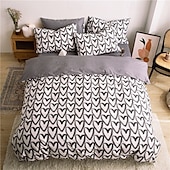 economico Set copripiumino-set copripiumino a farfalla delicato motivo a farfalla per un arredamento da camera da letto grazioso ed elegante realizzato in tessuto morbido e traspirante per il massimo comfort e durata
