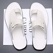 cheap Outdoor Sandals-Men&#039;s Geometric Embossed Open-Toe Sandals – Adjustable Strap Design for Casual Beach and Summer Wear