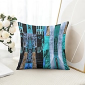 ieftine Stil vintage-Husă decorativă vintage etnică pentru perne 1PC husă moale pătrată pentru perne de canapea husa pentru dormit living canapea fotoliu