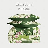 cheap 100% Cotton-Geometric Floral Pattern Duvet Cover Set Set Soft 3-Piece Luxury Cotton Bedding Set Home Decor Gift Twin Full King Queen Size Duvet Cover