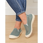 economico Ballerine da donna-scarpe slip-on leggere e traspiranti da donna in rete: scarpe casual da passeggio per viaggi, attività all&#039;aperto e comfort quotidiano