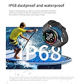 Χαμηλού Κόστους Smartwatch-696 JSWatch7mini Εξυπνο ρολόι 1.3 inch Έξυπνο ρολόι Bluetooth ΗΚΓ + PPG Βηματόμετρο Υπενθύμιση Κλήσης Συμβατό με Android iOS Γυναικεία Άντρες Αδιάβροχη Έλεγχος Μέσων Υπενθύμιση Μηνύματος IP68