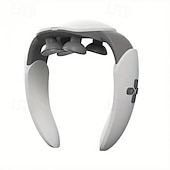 billiga Helkroppsmassage-värmekompress nackskydd tiotals mikroström puls klapp axel nacke fysioterapi instrument halsrygg massage instrument