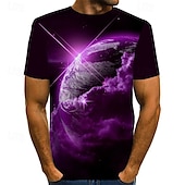 cheap Men&#039;s Plus Size T-shirts-Men&#039;s Plus Size T shirt Tee Big and Tall Graphic Round Neck Short Sleeve Summer Vintage Designer Novelty Big and Tall Causal Daily Tops