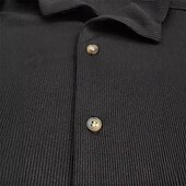 cheap Men&#039;s Basic Shirts Sets-Men&#039;s 2 Piece Shirt Set Matching Sets Casual Shirt Corduroy Shirt Button Up Shirt Plain Street Daily Black Short Sleeve Collar Spring &amp; Summer Clothing Apparel