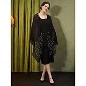 cheap Wedding Guest Wraps-YESSA Womens Rhinestone Shawls and Wraps for Evening Dresses,Sequin Chiffon Shawls and Wraps for Weddings Formal Shawl Scarf