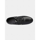 preiswerte Tanzschuhe für Herren-Schwarze Gesellschaftstanzschuhe zum Schnüren für Herren – bequemes Lederdesign für professionelle Auftritte und formelle Veranstaltungen