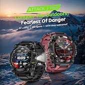 abordables Relojes inteligentes-LOKMAT ATTACK 3 PRO Reloj inteligente 1.39 pulgada Smartwatch Reloj elegante Bluetooth Podómetro Recordatorio de Llamadas Seguimiento de Actividad Compatible con Android iOS Mujer Hombre Larga espera