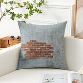 levne Vintage styl-vintage dekorativní přehoz povlak na polštáře 1ks nástěnné přestávky měkký čtvercový pohovka povlak na polštář povlak na polštář do ložnice obývací pokoj rozkládací křeslo