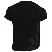  Per uomo Gatto Divertente Maglietta Manica Corta maglietta Stampa 3D Girocollo Camicia Esagerato Designer Feste Ferie Nero Estate Primavera Abbigliamento S M L XL XXL XXXL