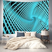 cheap Trippy Tapestries-3D Vortex Hanging Tapestry Dazzling Optical Illusion Wall Art Large Tapestry Mural Decor Photograph Backdrop Blanket Curtain Home Bedroom Living Room Decoration