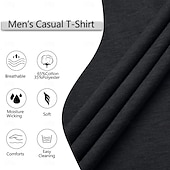 abordables camisetas basicas-Hombre Camiseta superior Camisa de manga larga Jersey de cuello alto simulado Manga Larga Cuello Alto Cuello de pila Invierno Primavera &amp; Otoño Color sólido Diario Casual Estilo callejero Cuello Alto