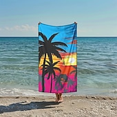 baratos conjuntos de toalhas de praia-toalha de praia de sol e praia de qualidade premium ultramacia absorvente leve durável secagem rápida design vibrante perfeito para praia piscina banhos de sol viagem acessório de verão confortável e elegante