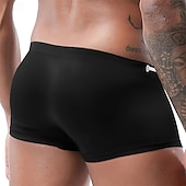 billiga simshorts för män-Herr Badshorts Badkläder Underdelar Snörning Simmning Surfing Strand Vattensport Solid färg Sommar Vår