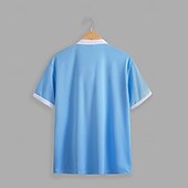cheap Men's Classic Polo-Men's Golf Shirt Pique Polo Shirt Casual Holiday Lapel Short Sleeve Vacation Fashion Plain Classic Summer Spring Regular Fit White Golf Shirt