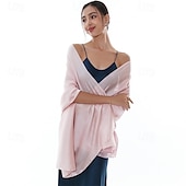 economico impacchi per gli invitati al matrimonio-scialli e stole da donna riiqiichy per abiti da sera come sciarpe di seta chiffon formali scialli di pashmina di seta per matrimoni