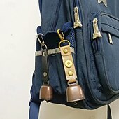 abordables Accesorios para acampar-Campana de oso para exteriores, carillón de viento para ambiente de campamento, accesorio de llavero, campana de alerta de senderismo, campana colgante para mascotas