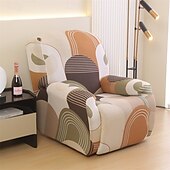 baratos Cobertura de Sofa-capa de sofá reclinável antiderrapante com tudo incluído massagem preguiçoso menino único assento capa de sofá durável poltrona capa protetora elástica para sala de estar ou móveis de escritório