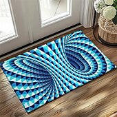 billiga Dörrmattor-3d vortex dörrmatta köksmatta golvmatta halkfri område matta oljesäker matta inomhus utomhus matta sovrum dekor badrumsmatta entré matta optisk illusion