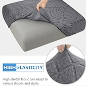 お買い得  ソファカバー-100%防水ソファクッションカバー、ストレッチ交換用ソファシートクッションカバー、無地チェアクッションスリップカバー、洗濯可能、屋外パティオガーデン芝生ヤードに最適