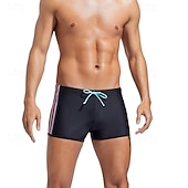 Χαμηλού Κόστους Ανδρικά Σορτς Κολύμβησης-Ανδρικά Σορτσάκια Κολύμβησης Μαγιό Βερμούδα Ριγέ Κουρελού Κορδόνι Γρήγορο Στέγνωμα Άνετο Αναπνέει Μαγιό Παντελόνια Φούστες Σέρφινγκ Παραλία Θαλάσσια Σπορ Καλοκαίρι