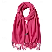baratos envoltórios de convidados de casamento-xale de pashmina macio e sedoso envolve lenço de cores sólidas para vestidos de noite de casamento