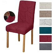baratos Capa para Cadeira de Jantar-capas elásticas para cadeiras de jantar capas elásticas e duráveis perfeitas para proteger e refrescar cadeiras de jantar adequadas para cadeiras de jantar de encosto alto adicionam conforto e estilo