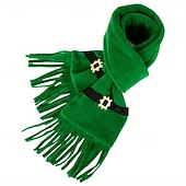 cheap Couples' &amp; Group Costumes-St. Patrick 2026 Scarf Clover Irish St. Patrick's Day Cosplay Adults' Men's Women's Halloween Carnival St. Patrick's Day Party Performance Stage Dress Up