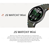 Χαμηλού Κόστους Smartwatch-696 JSWatch7mini Εξυπνο ρολόι 1.3 inch Έξυπνο ρολόι Bluetooth ΗΚΓ + PPG Βηματόμετρο Υπενθύμιση Κλήσης Συμβατό με Android iOS Γυναικεία Άντρες Αδιάβροχη Έλεγχος Μέσων Υπενθύμιση Μηνύματος IP68