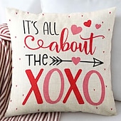Wedding Heart Gnomes Decorative Toss Pillows Cover 1PC Soft Square Cushion Case Pillowcase for Bedroom Livingroom Sofa Couch Chair 42