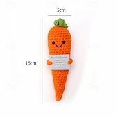 preiswerte Partybedarf-handgemachtes emotionales Gurkengeschenk Gurke Gehäkelte Puppe inspirierende Geschenke mit Karten süß gestrickt lustige Unterstützung Gurkenkartoffel Freund Geburtstag