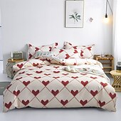 economico Set copripiumino-set copripiumino a farfalla delicato motivo a farfalla per un arredamento da camera da letto grazioso ed elegante realizzato in tessuto morbido e traspirante per il massimo comfort e durata