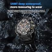 abordables Relojes inteligentes-LOKMAT ATTACK 3 PRO Reloj inteligente 1.39 pulgada Smartwatch Reloj elegante Bluetooth Podómetro Recordatorio de Llamadas Seguimiento de Actividad Compatible con Android iOS Mujer Hombre Larga espera