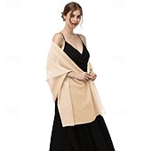 voordelige bruiloft gast wraps-baoqiya dames sjaals en omslagdoeken voor avondjurken chiffon sjaal zachte elegante zijdeachtige pashmina bruiloft bruidssjaals