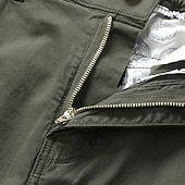 Χαμηλού Κόστους Στρατιωτικά παντελόνια-Ανδρικά Παντελόνια με τσέπες Παντελόνι Cargo Παντελόνι για τζόκινγκ Pantaloni de Drumeție Κορδόνι Ελαστική μέση Πολλαπλή τσέπη Σκέτο Ύγρανση Φοριέται Πλήρες μήκος