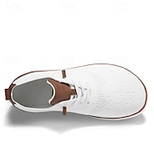 cheap Men&#039;s Sneakers-Men&#039;s Lightweight Barefoot Shoes Knit Sneakers - Breathable Casual Shoes with Lace-Up Design for Walking, Travel and Daily Wear