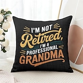 billige &quot;Quotes&amp;Saying Style&quot;-vintage dekorative putetrekk 1 stk morsomt sitat myk firkantet sofa putetrekk putetrekk for soverom stue sofa stol