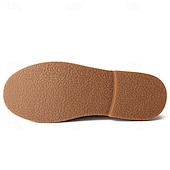 abordables Semi-formel-chaussures à lacets en daim marron clair pour hommes – chaussures décontractées confortables pour un usage quotidien et des occasions décontractées élégantes