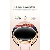 abordables Relojes inteligentes-696 QS36 Reloj inteligente 1.43 pulgada Smartwatch Reloj elegante Bluetooth ECG + PPG Podómetro Recordatorio de Llamadas Compatible con Android iOS Mujer Hombre Impermeable Control de Medios