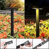 ieftine Lumini de Craciun-2/4 buc lumină solară pentru alee, lumină de grădină exterioară, iluminare automată impermeabilă, la întuneric, casă, grădină, gazon, Crăciun, Halloween, decorațiuni, lumină solară de sol