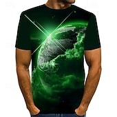cheap Men&#039;s Plus Size T-shirts-Men&#039;s Plus Size T shirt Tee Big and Tall Graphic Round Neck Short Sleeve Summer Vintage Designer Novelty Big and Tall Causal Daily Tops