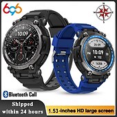 Χαμηλού Κόστους Smartwatch-696 LC17 Εξυπνο ρολόι 1.53 inch Έξυπνο ρολόι Bluetooth Υπενθύμιση Κλήσης Παρακολούθηση Δραστηριότητας Συσκευή Παρακολούθησης Καρδιακού Παλμού Συμβατό με Android iOS Γυναικεία Άντρες