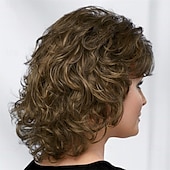 זול פאה מבוגרת-long color me beautiful whisperlite bay מאת פולה יאנג - שכבות ארוכות ורכות עם צדדים מוברשים קדימה או אחורה למראה טבעי / גוונים רב-גווניים של חום כסף בלונד ואדום