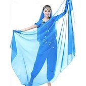 voordelige Dansaccessoires-lichtgewicht chiffon handsjaal buikdanskostuum outfit hippe sjaal sjaals sluiers (alleen sjaal)
