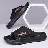 preiswerte Urlaubsandalen-Verstellbare Slide-Sandalen für Herren – bequeme, rutschfeste, leichte Freizeit-Hausschuhe für drinnen und draußen