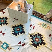 cheap Camping Accessories-Outdoor Picnic Mat, Sukley Tent Camping Blanket, Retro Camping Ethnic Style Picnic Blanket for Lunch Breaks and Naps
