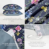 baratos 100% algodão-Planta flores capa de edredão conjunto de cama conjunto de 2 peças conjunto de 3 peças leve macio curto pelúcia engrossado feltro conjunto de cama quadrada