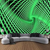 cheap Trippy Tapestries-3D Vortex Hanging Tapestry Dazzling Optical Illusion Wall Art Large Tapestry Mural Decor Photograph Backdrop Blanket Curtain Home Bedroom Living Room Decoration